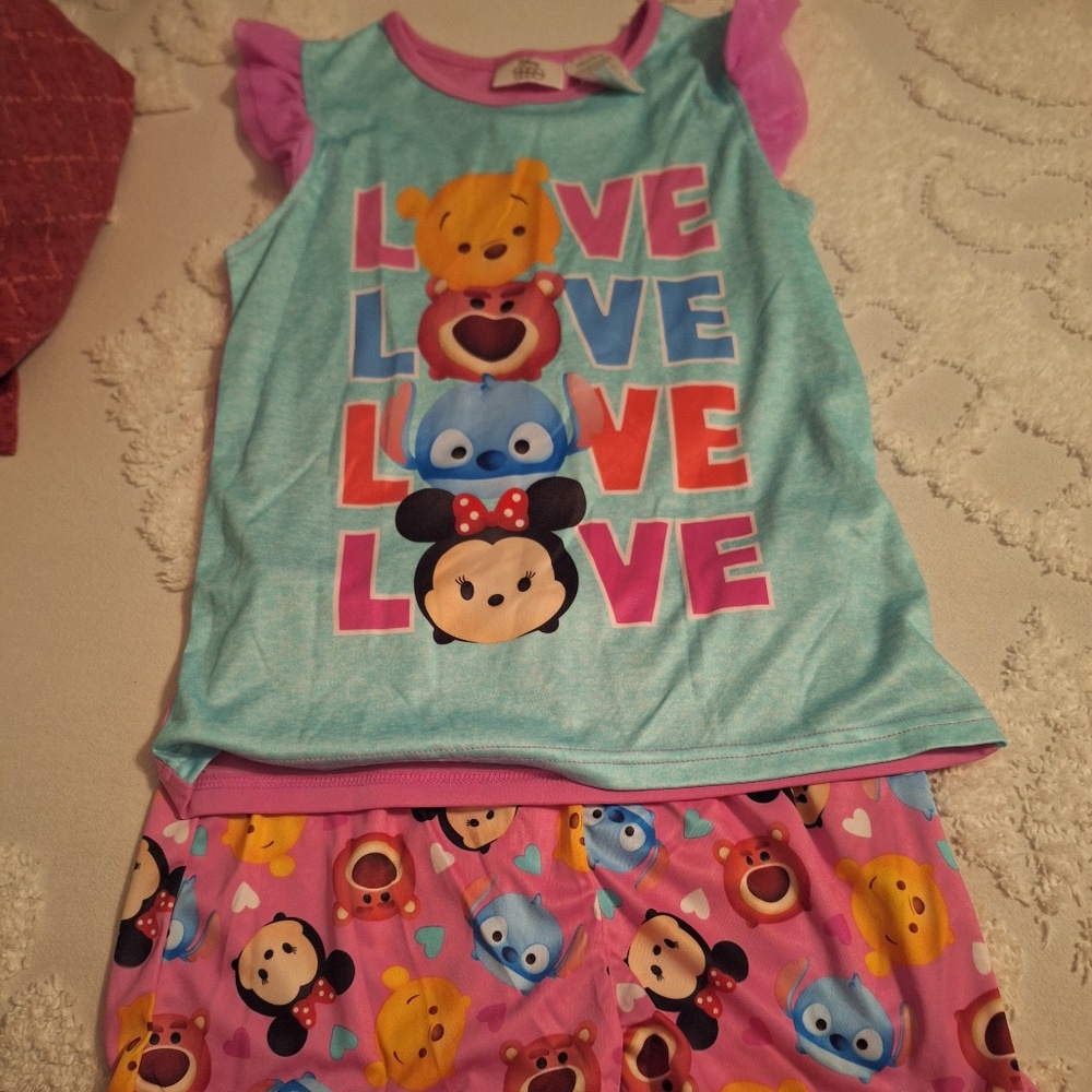 Disney Pajama Set Girls